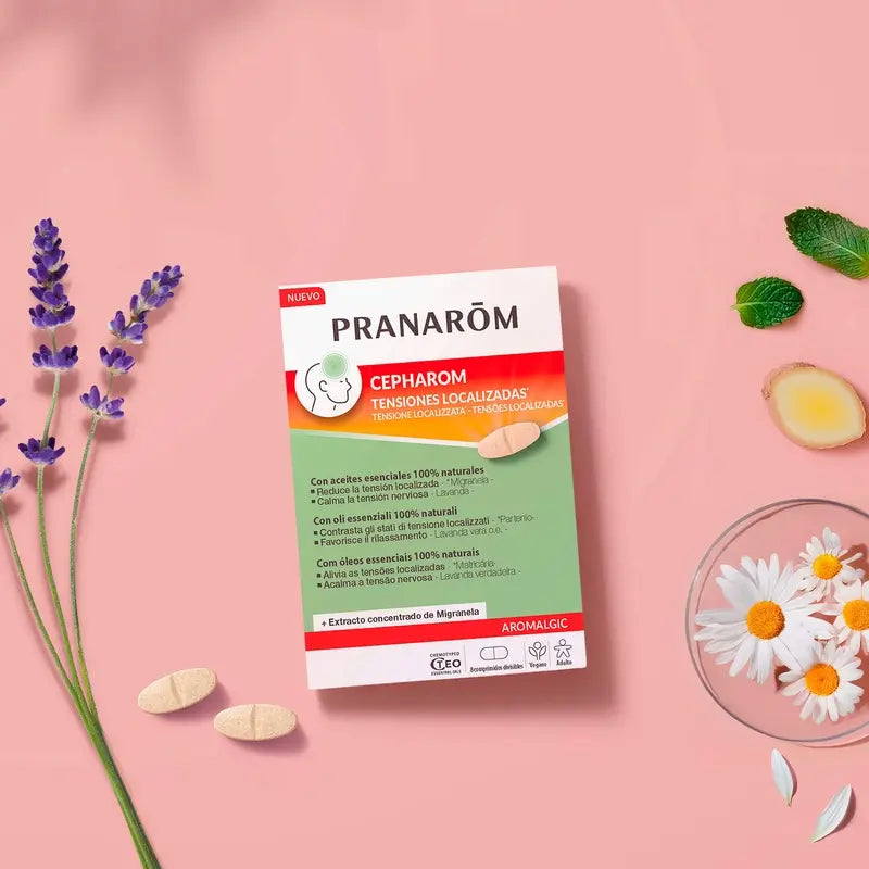 Pranarôm Aromalgic Cepharom Comprimés, 8 pièces