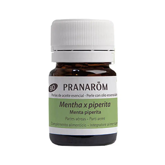 Pranarôm Bio Peppermint Essential Oil Pearls 60 Pearls