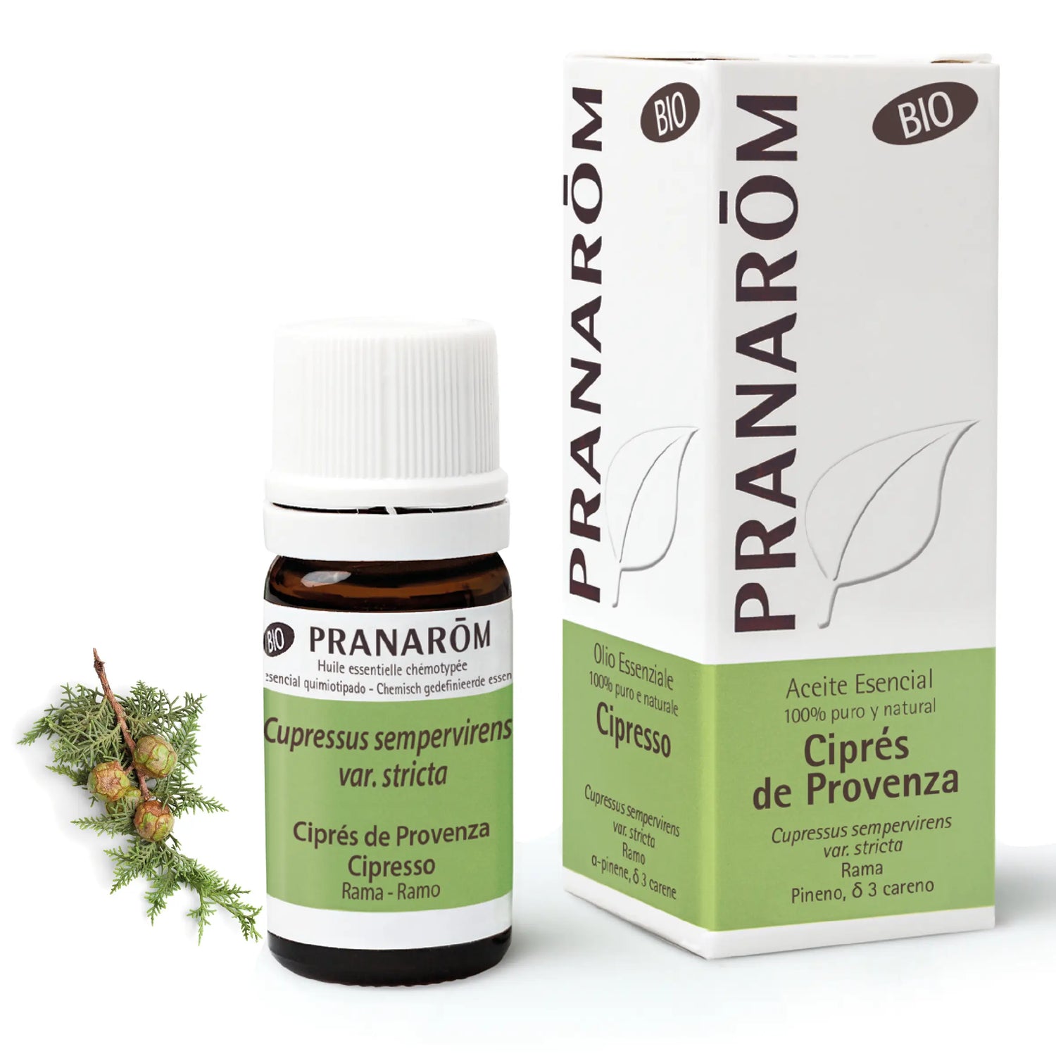 Pranarôm Organic Cypress Of Provence, 5 ml
