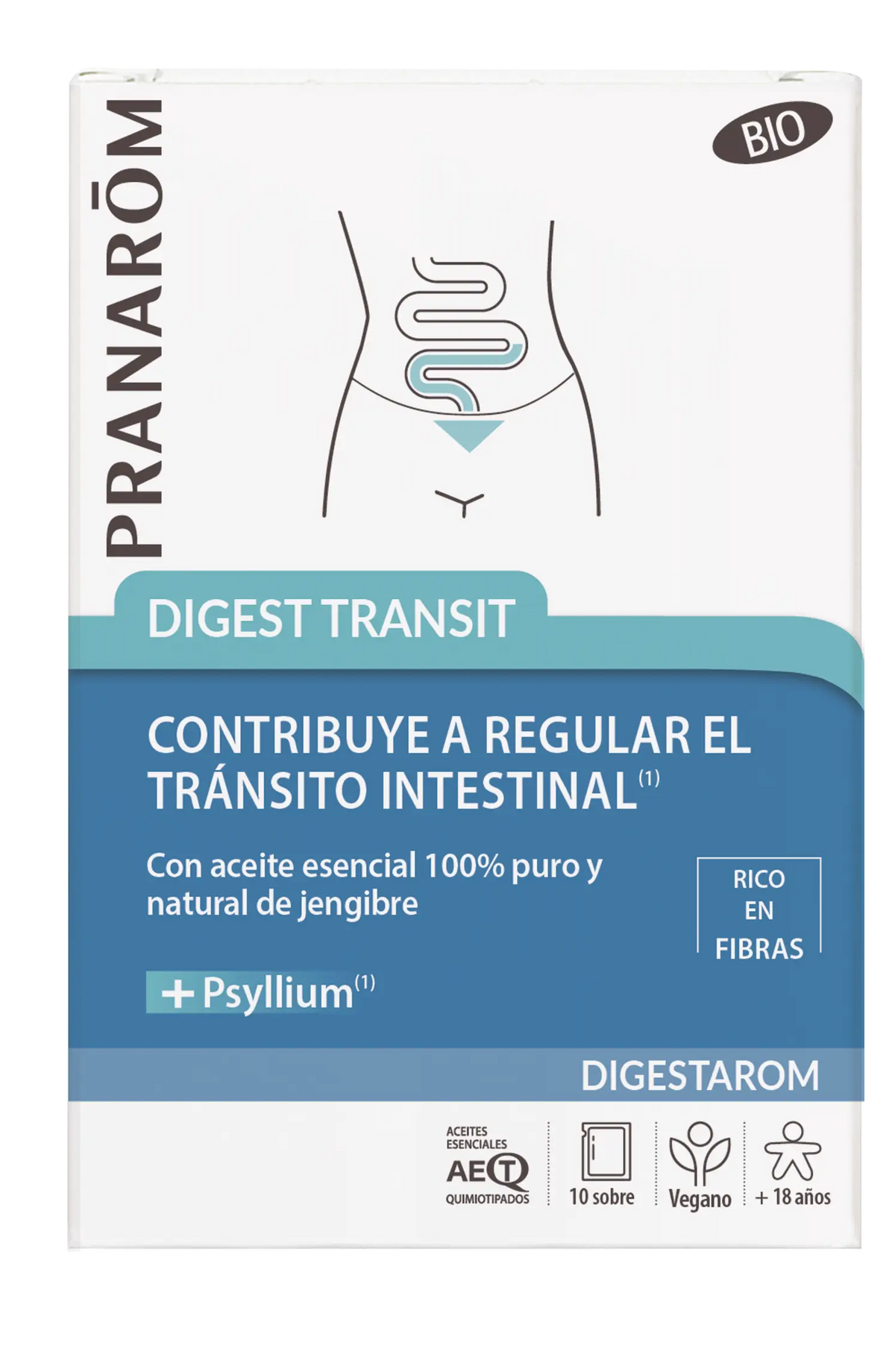 Pranarom Digestarom Digest Transit, 10 Sachets