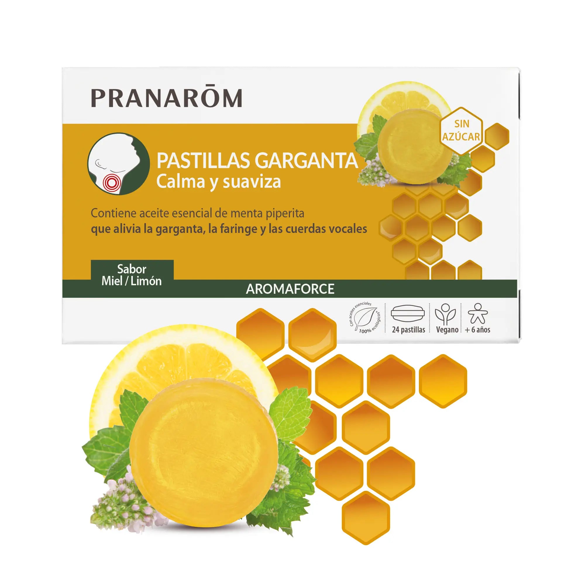 Pranarôm Throat Lozenges 24 Lozenges