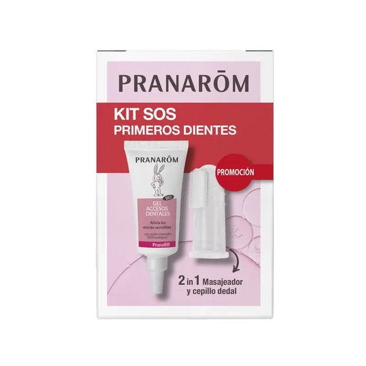 Pranarôm Pranabb Gel dentaire + Brosse à dents, 15 ml