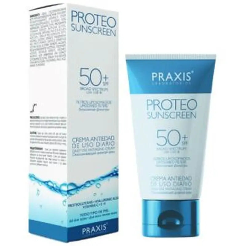 Praxis Proteo Sunscreen Spf50+ Anti-Ageing Cream 60Ml.