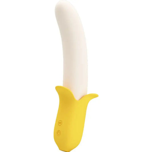 Pretty Love Banana Banana Geek Super Power 7 Vibration Up&Down Silicone Black