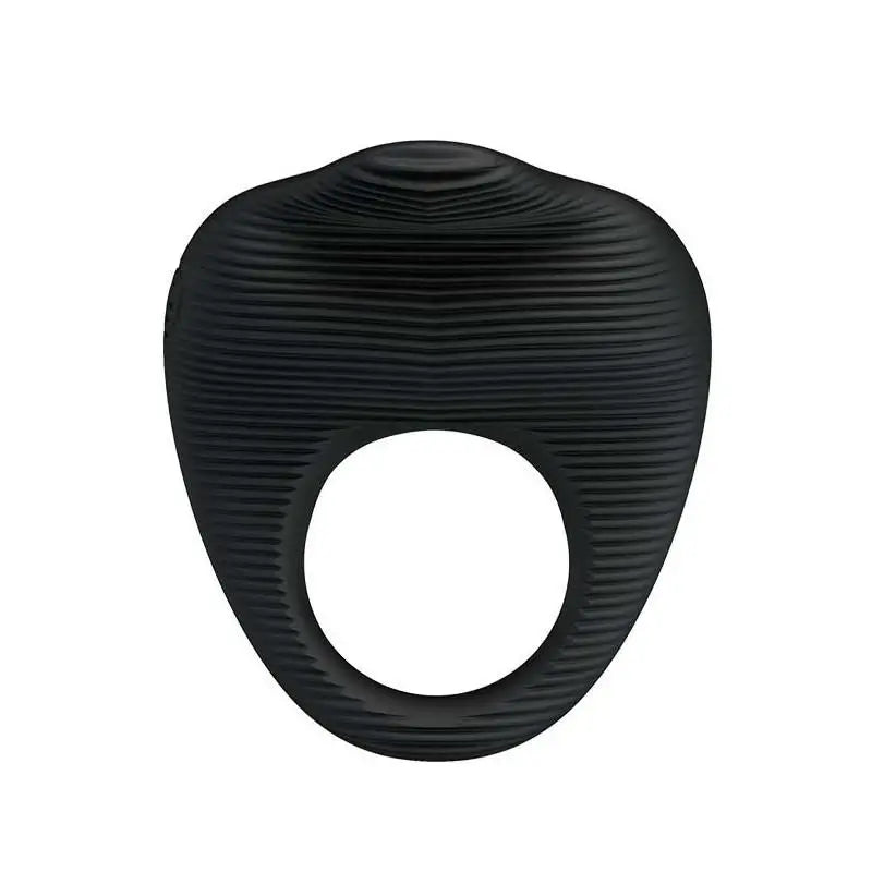 Prettylove Thimble Vibrating Ring Black