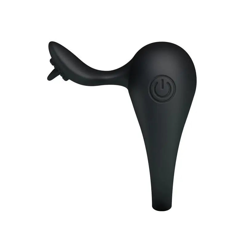 Prettylove Anneau vibrant Tonguo Noir