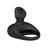 Prettylove Anneau vibrant Tonguo Noir