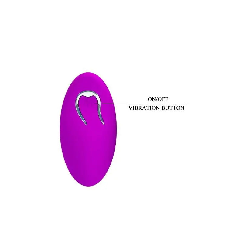 Oeuf vibrant Prettylove Purple Bradley