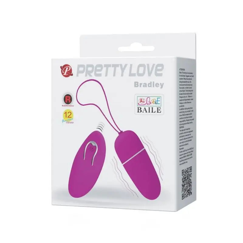 Oeuf vibrant Prettylove Purple Bradley