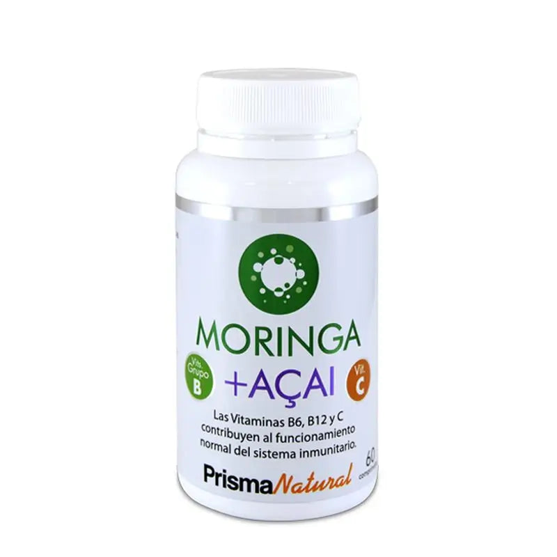 Prisma Nat Moringa + Acai , 60 tablets of 800 mg