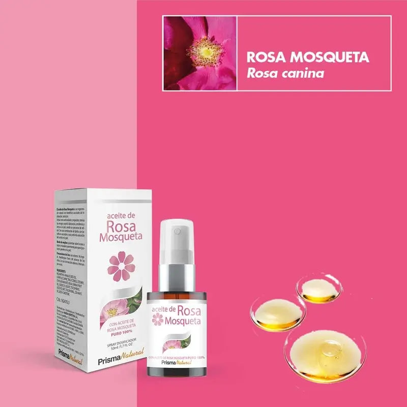 Prisma Natural Huile de Rose Musquée, 50 ml