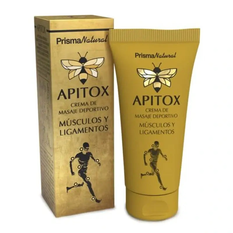 Apitox Sports Muscle & Ligament Massage Cream, 60 ml