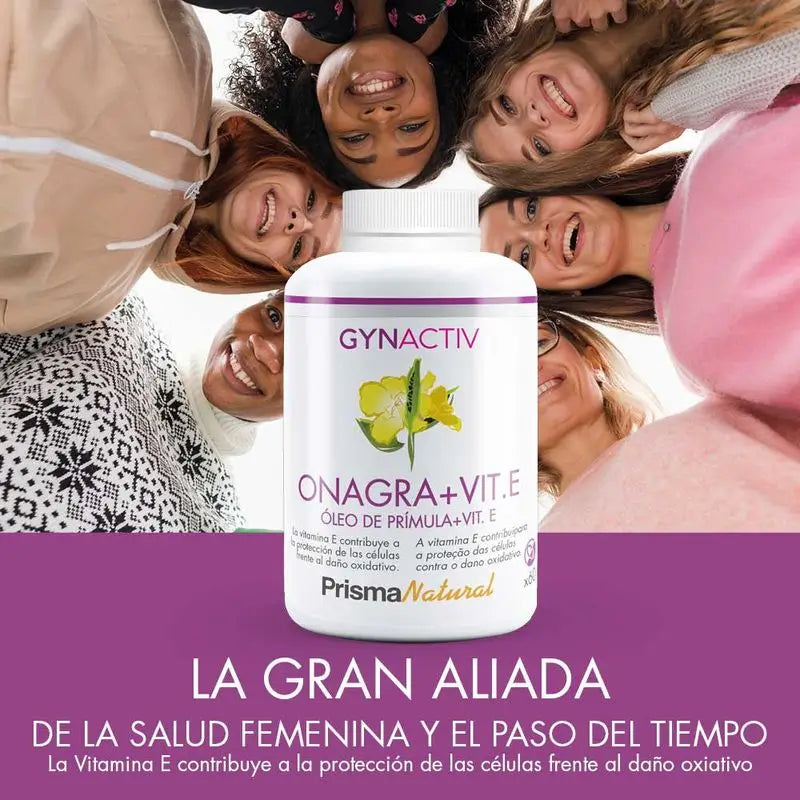 Prisma Natural Gynactiv Onagre + Vitamine E, 60 perles