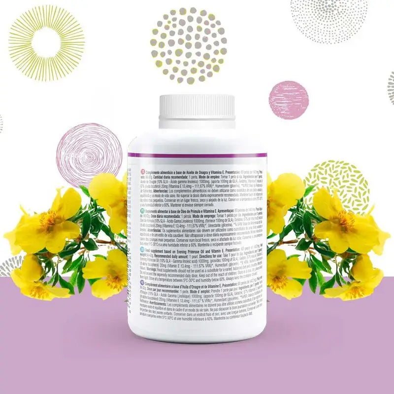 Prisma Natural Gynactiv Onagre + Vitamine E, 60 perles