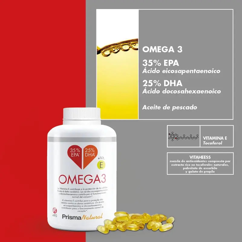 Prisma Natural Omega 3, 90 perles