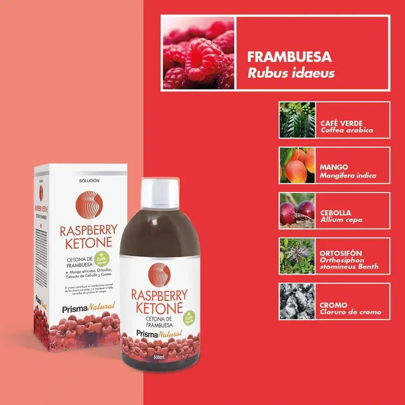 Prisma Natural Raspberry Ketone Solution, 500 ml