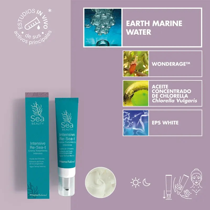 Prisma Natural Sea BeautyCrème intensive pour le visage, 50 ml