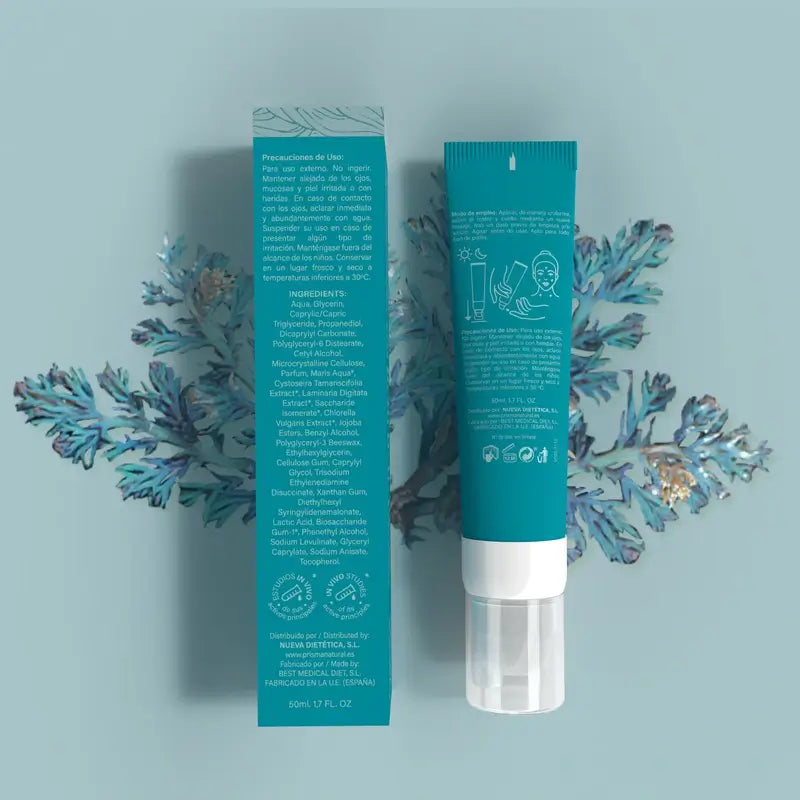 Prisma Natural Sea Beauty Émulsion marine purifiante pour le visage Peau mixte, 50 ml