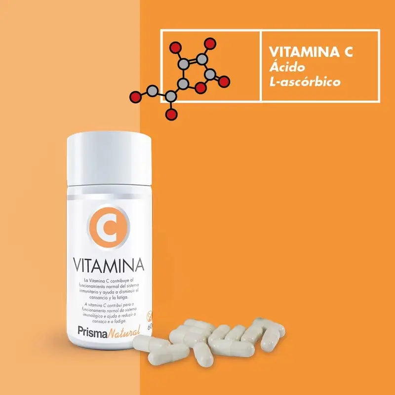 Prisma Natural Vitamin C, 60 Capsules