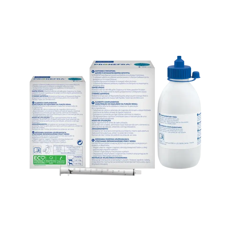 Virbac Pronefra Supplément rénal pour chiens et chats, 180 ml