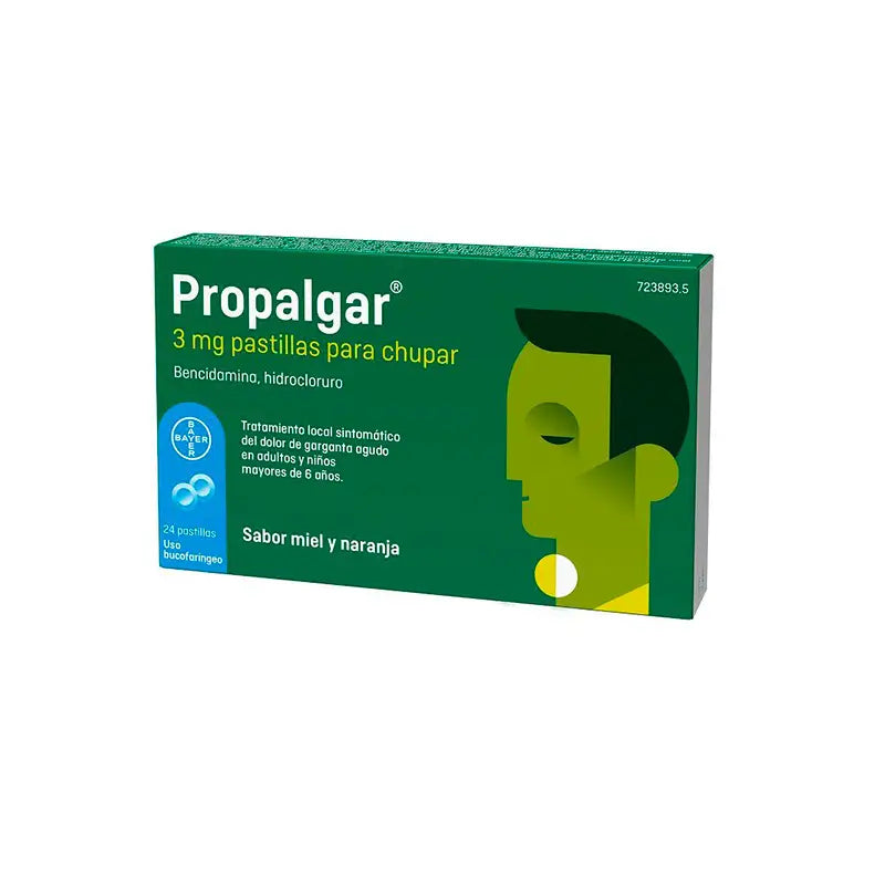 Propalgar 24 Honey Orange Suckers 3 mg