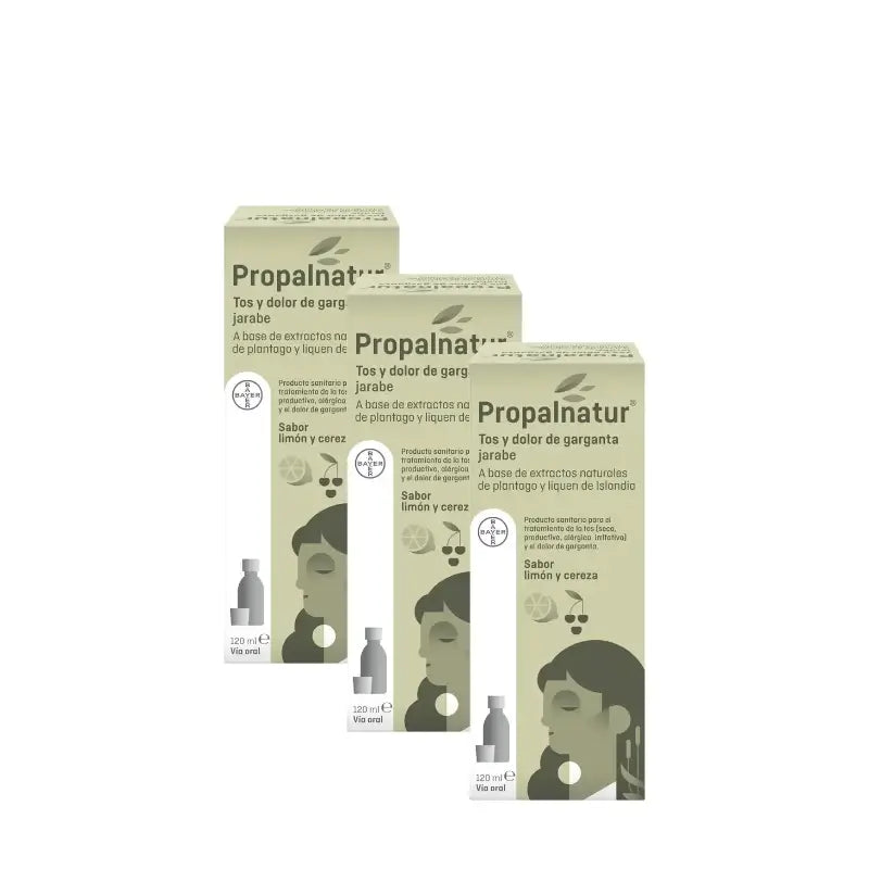 Sirop Propalnatur, lot de 3