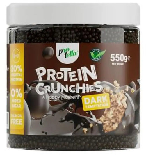 Protella Protein Crunchies Dark Chocolate Crunchies 550Gr.