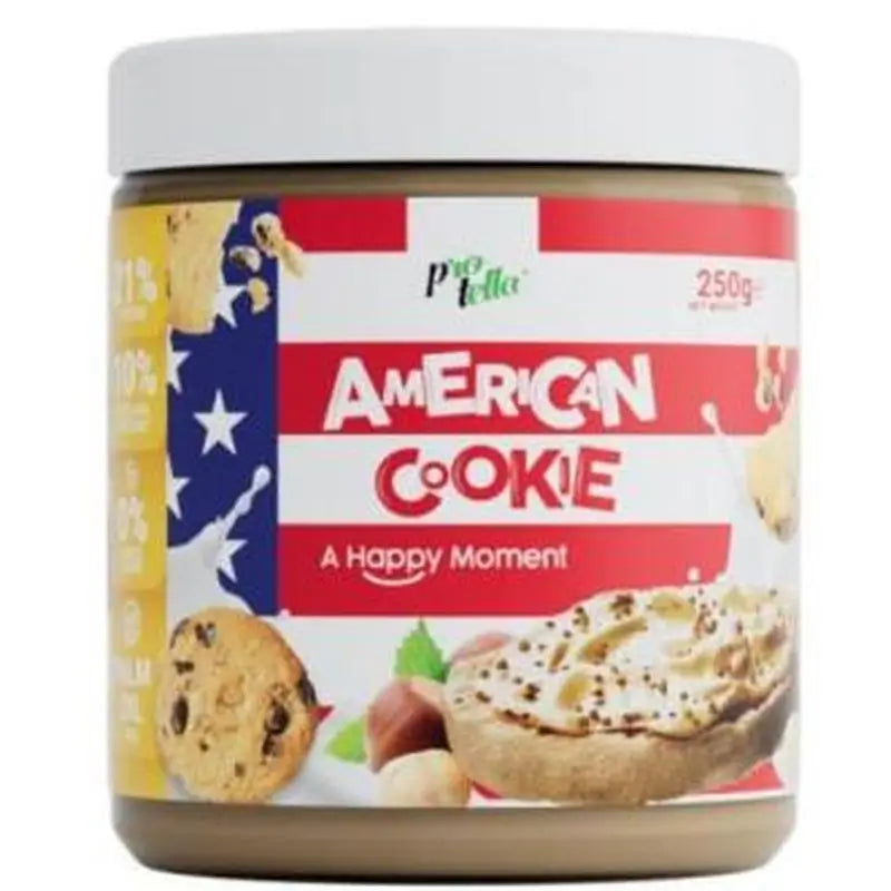 Protella Protella American Cookie Choco-Hazelnut Cream 250G