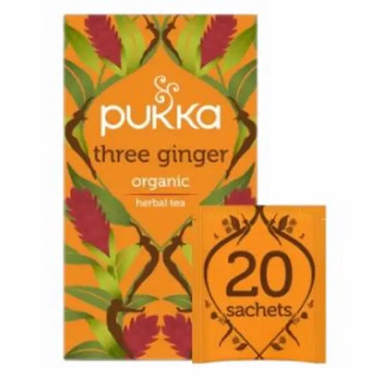 Pukka Infusion Three Ginger Infusion Bio , 20 units