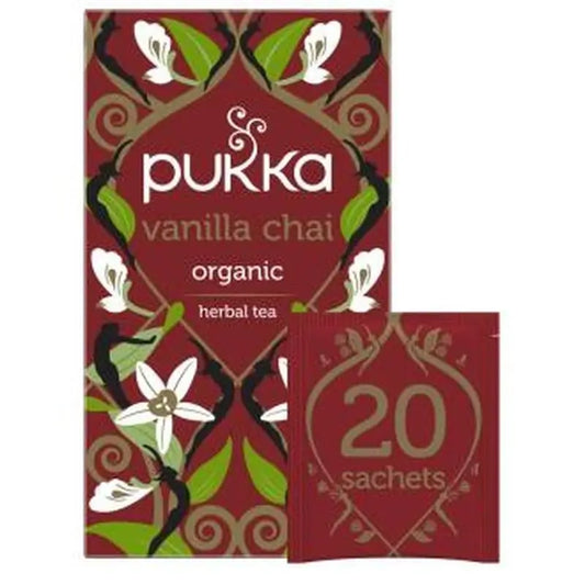 Pukka Te Chai Vanilla Tea Infusion 20pcs Bio