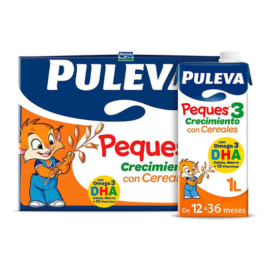 Puleva Peques 3 Growth Cereals 1L 6 units