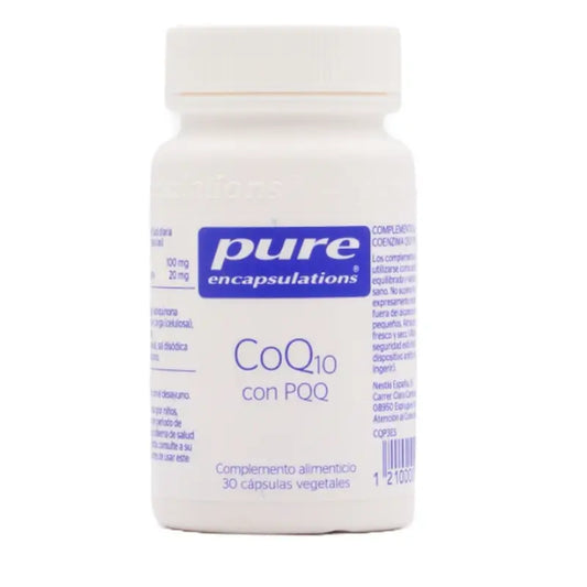 Pure Encapsulations CoQ10 with PQQ, 30 Capsules