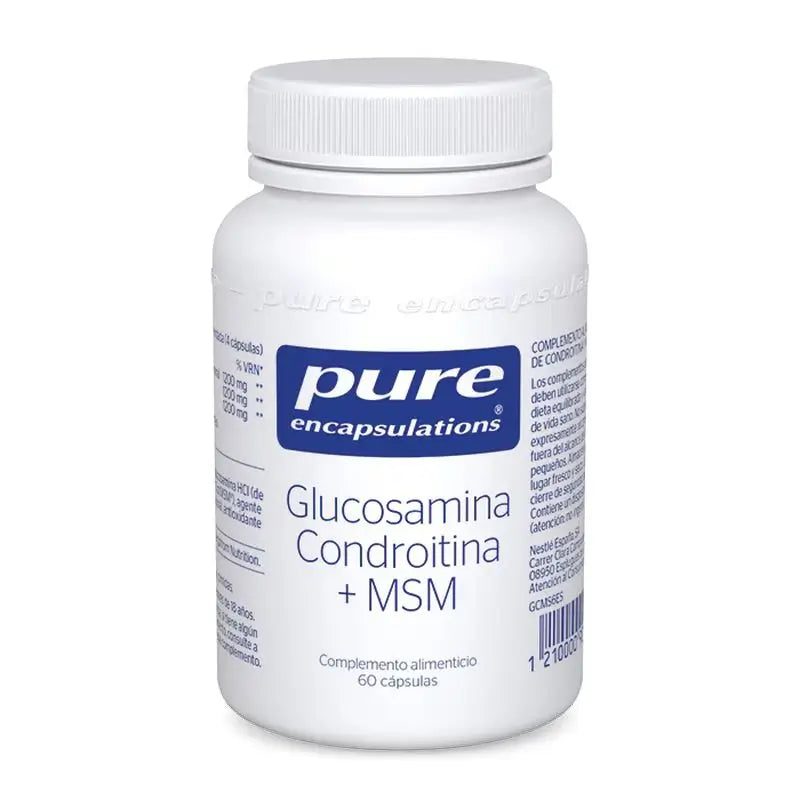 Pure Encapsulations Glucosamine Chondroitin, 60 capsules
