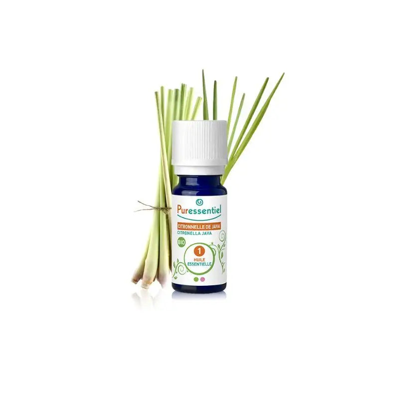 Puressentiel Citronnelle Java Huile Essentielle Bio, 10 ml