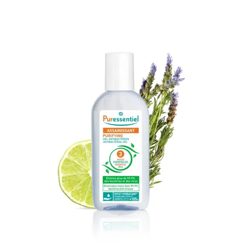 Puressentiel Gel purifiant aux 3 huiles essentielles, 80 ml