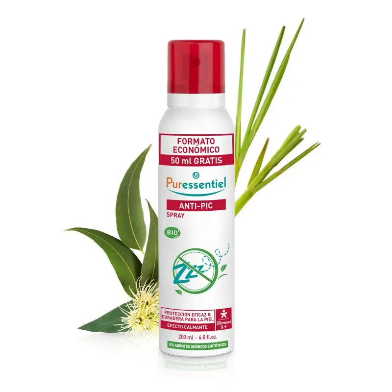 Puressentiel Spray Anti-Pic - Format familial, 200 ml
