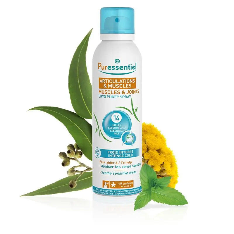 Puressentiel Cryo Pure Spray Articulations & Muscles, 150 ml