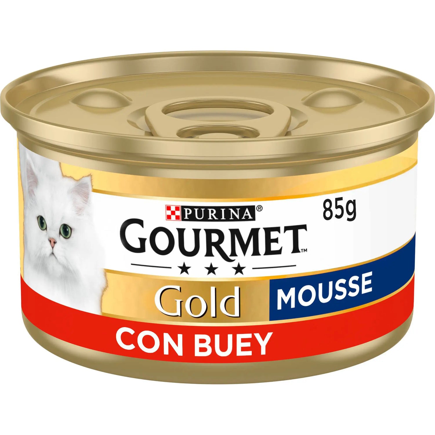 Purina Gourmet Gold Mousse Beef 24X85Gr Box, wet cat food