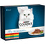 Purina Gourmet Perle Perle Laminas Chicken Box 8X85Gr, wet food for cats