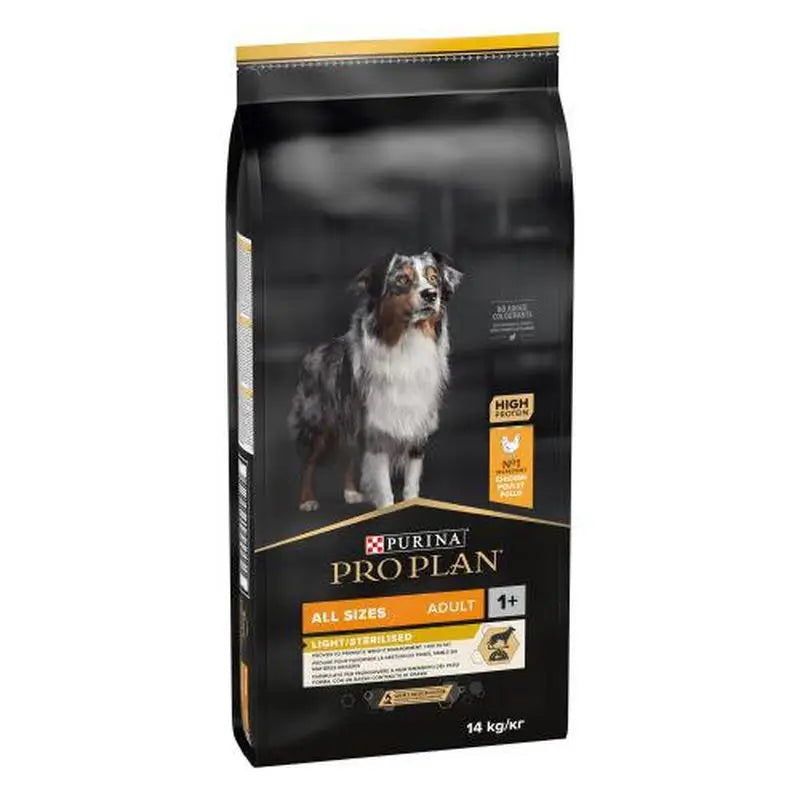 Purina Pro Plan Canine Adult Sterilised Light 14kg, dog food for dogs