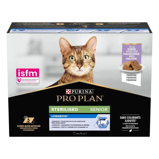 Purina Pro Plan Feline Sterilised Meat 26X85Gr, wet cat food