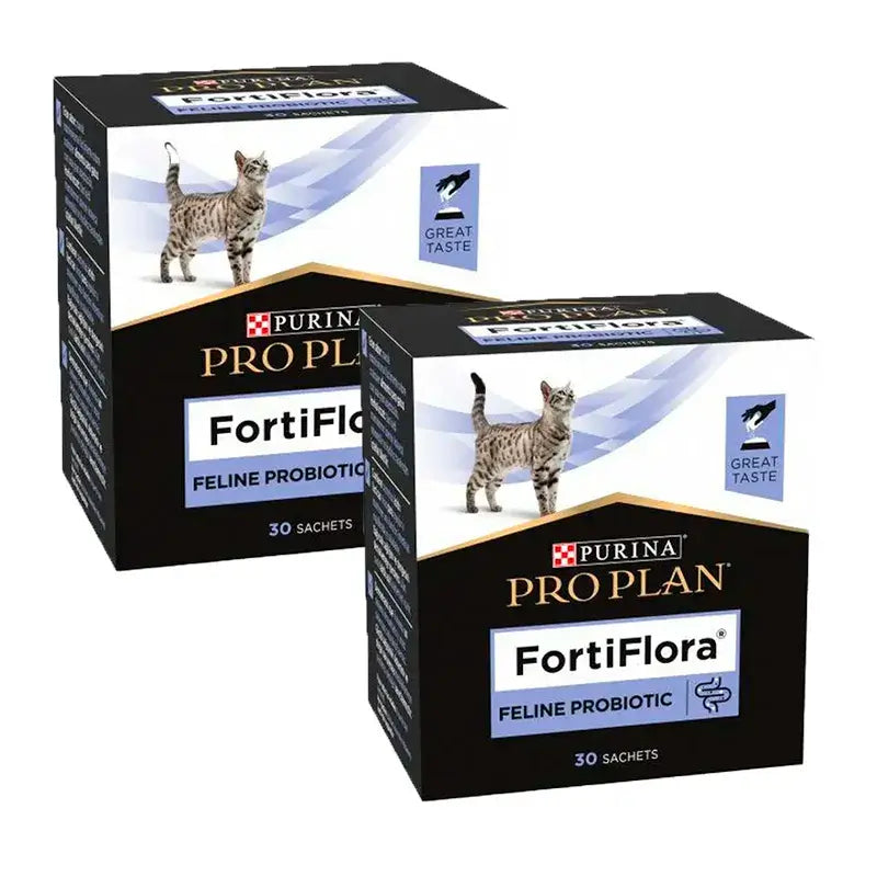 Purina Pro Plan Fortiflora Probiotic for Cats, Pack 2 x 30x1g