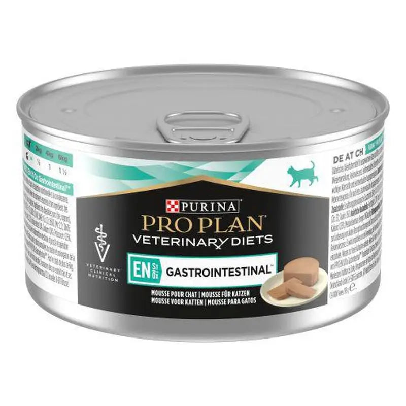 Purina Pro Plan Vet Feline In Gastroenteric 24X195Gr Box, wet cat food