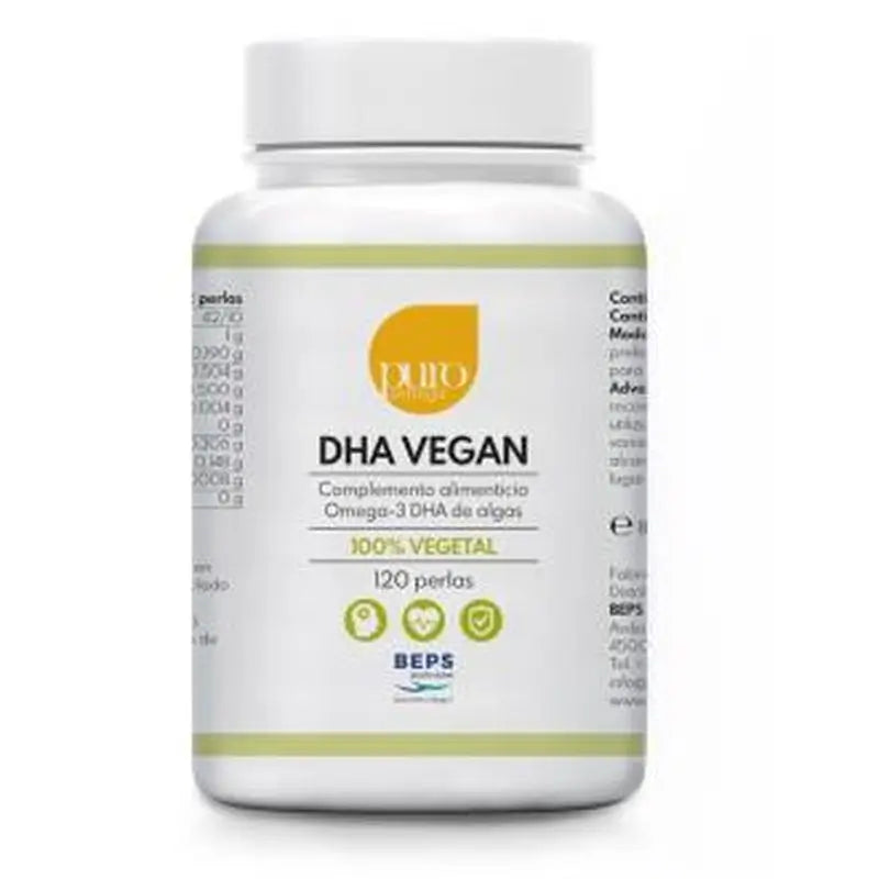 Pure Omega Natural Dha Vegan 120Pearls