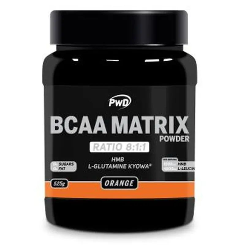 Pwd Bcaa Matrix Orange Flavour 525Gr.