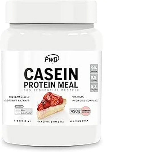 Pwd Caseim Caseim Protein Meal Strawberry Cheesecake 450G Jar