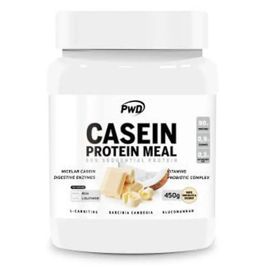Pwd Casein Protein Meal White Chocolate Coconut 450G