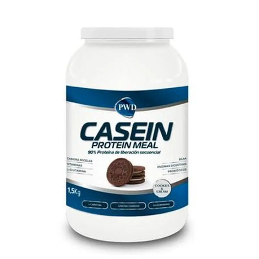 Pwd Casein Protein Meal Cookies & Cream 1.5 Kg Jar