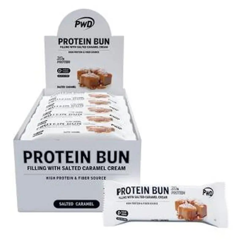 Pwd Protein Bun Bizcochocho Salted Caramel 15Udsx60Gr.