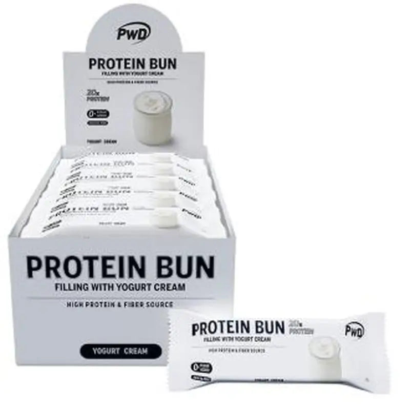 Pwd Protein Bun Yogurt Cream Sponge Cake 15Udsx60Gr.